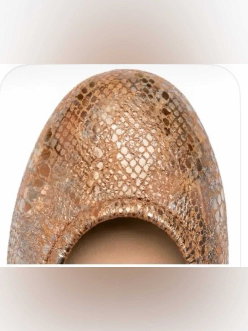 Tieks Vault Exclusive Sz 8 Copper Metallic - “Copperxes” NEW IN BOX